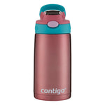 Contigo® Kids Straw Stainless Steel Water Bottle with AUTOSPOUT® Lid, 13oz
