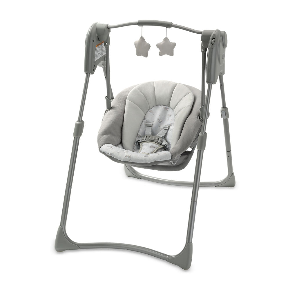 Slim Spaces™ Compact Baby Swing