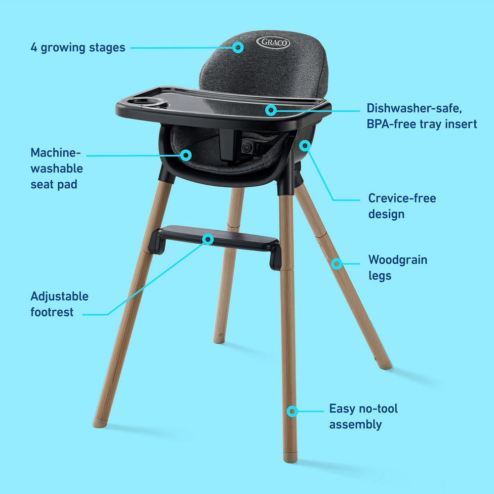 Ready2Dine® DLX 4-in-1 Highchair