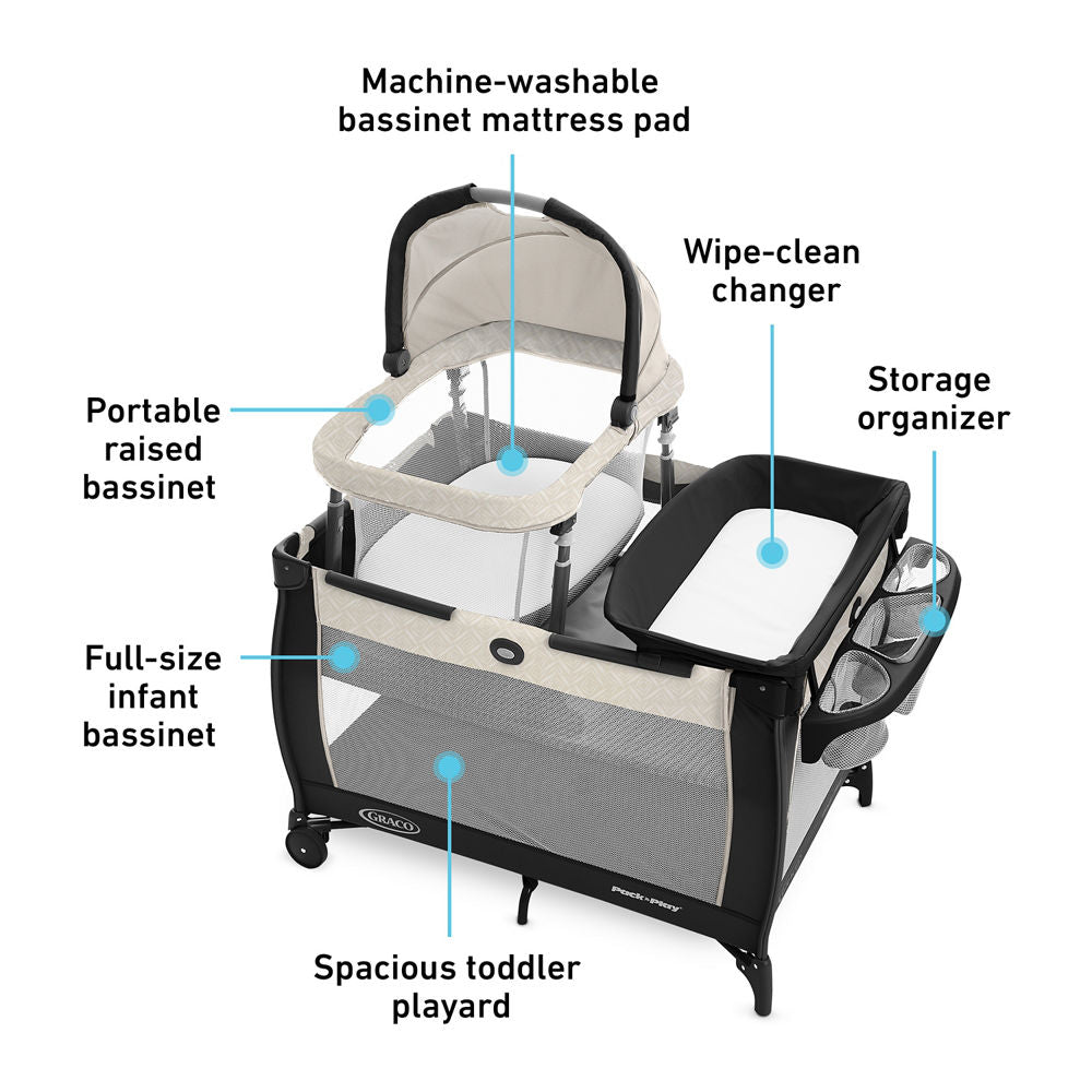 Pack 'n Play® Day2Dream™ Travel Bassinet Playard